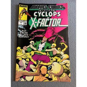 Marvel Comics Presents Cyclops Of X-Factor Black Panther & The Falcon Comic Book